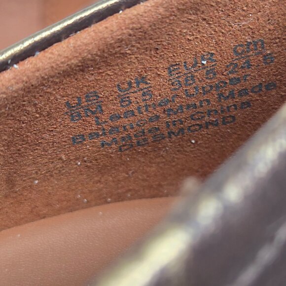 NWT Naturalizer Desmond Kiltie Bronze Lug Sole Leather Loafers - Picture 5 of 8